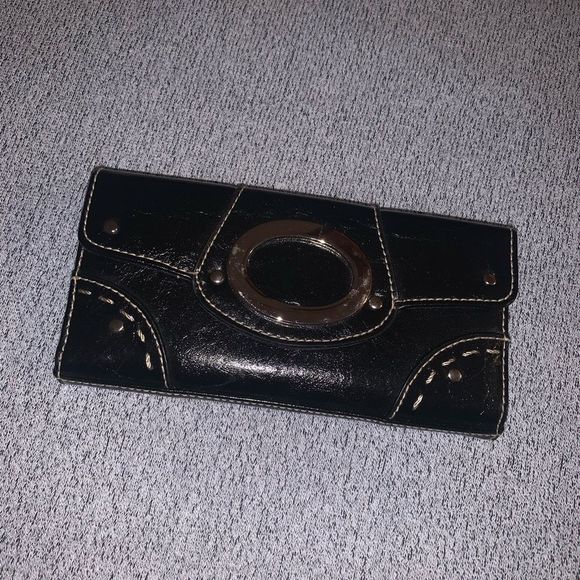Handbags - Black and silver wallet
